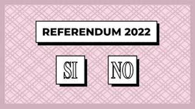 Referendum abrogativi 12/06/2022. Opzione elettori residenti estero.