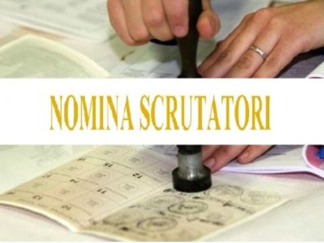 Referendum Costituzionale di domenica 29.03.2020 - Convocazione della Commissione Elettorale Comunale per la Nomina degli Scrutatori.