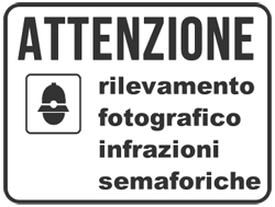 Attivazione sistemi rilevazione violazioni di cui all’art. 146 del C.d.S. (passaggio con semaforo a luce rossa)  dal 6 luglio 2020