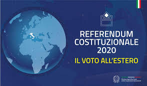 Referendum Costituzionale Confermativo del 20 e 21 Settembre 2020 - Termini e modalità di esercizio dell'opzione di voto per corrispondenza degli elettori temporaneamente all'estero.