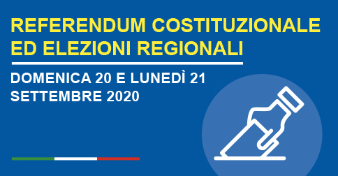 Referendum Costituzionale ed Elezioni Regionali - 20 e 21 Settembre 2020. Comunicazione Votanti - Dati definitivi