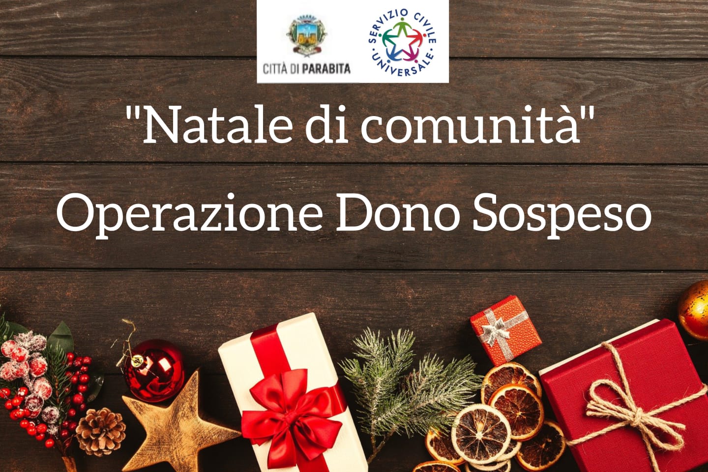 "Natale di comunità" - Operazione dono sospeso