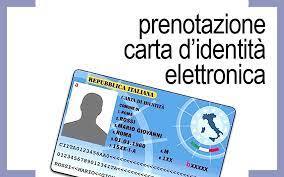 Prenotazione Carta D'Identità Elettronica